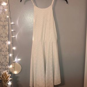 White causal dress